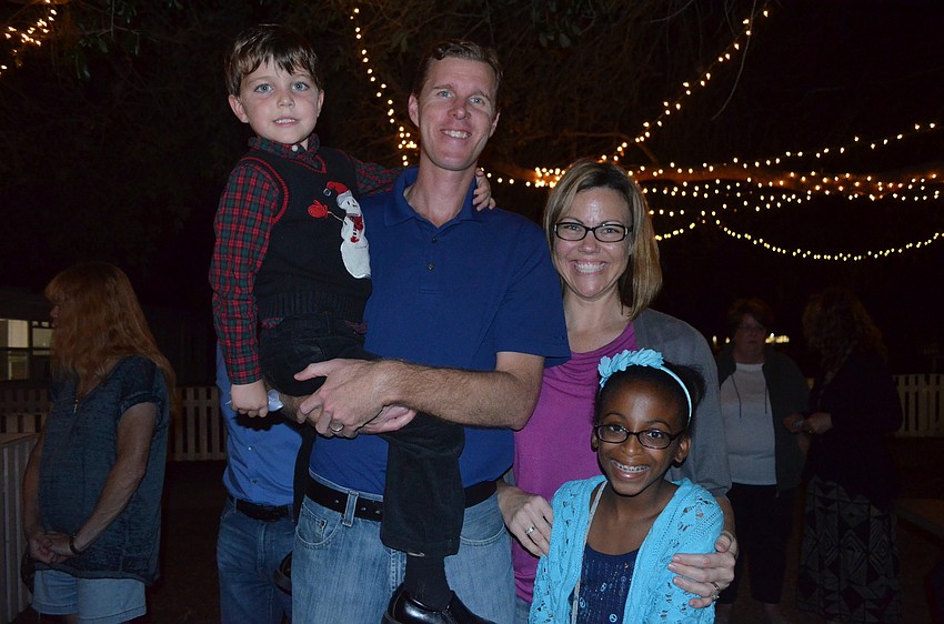 James, Mollie, Caryes and Gavin Moore