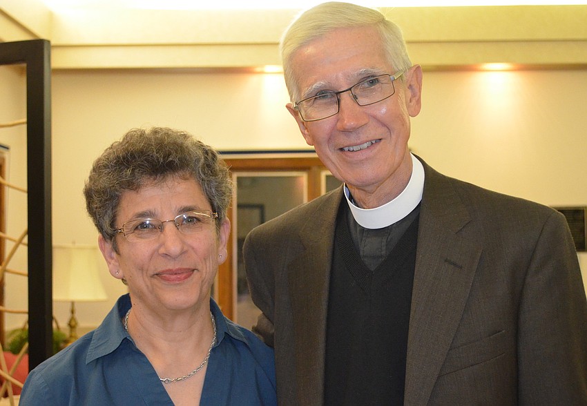 Wafa and the Rev. David Danner