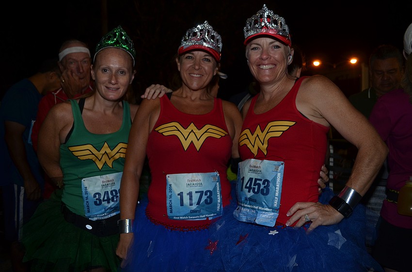 Katherine Schusteritsch, Cheryl Beneke and Mailissa Cavanaugh