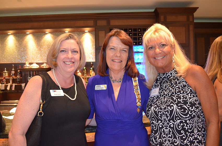 Linda Gould, Linda Bazell and Lucy Nicandri