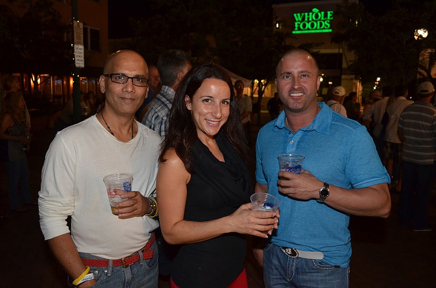 Sumeil Shirodkar, Michelle Jordan and Jeff Lombardi