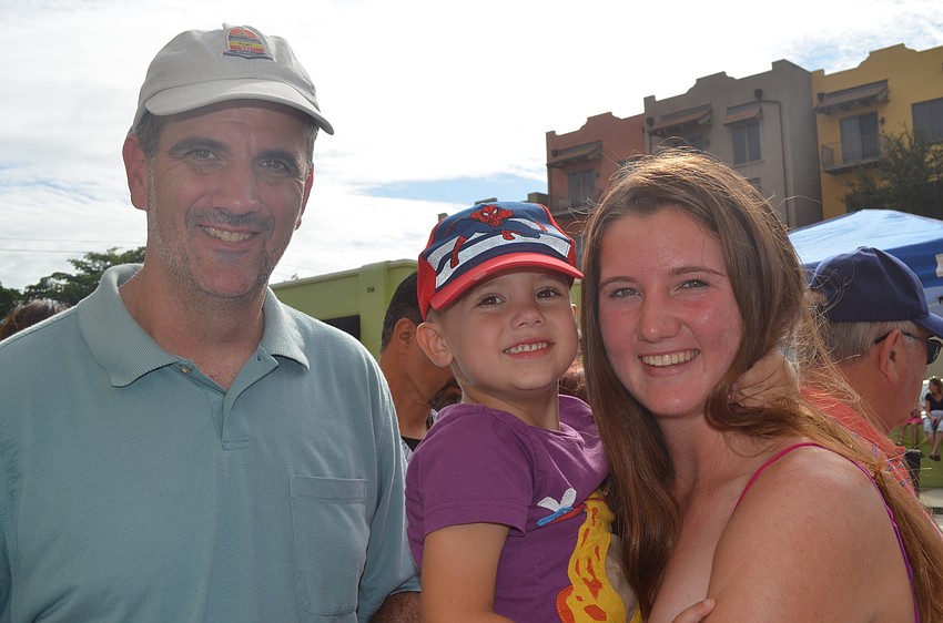 Richard, Max and Hannah Whisnant