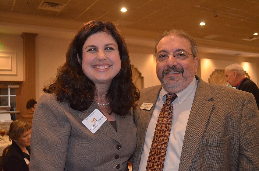 Christine Robinson and Al Maio