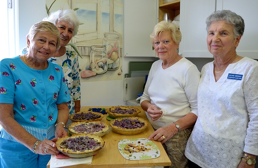 Eleanor McConnell, Ann Marcuso, Ruth Sheppard and Louise Sherry