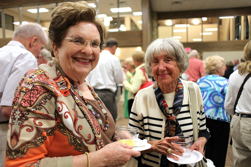 Ruth Engman and Geri Johnson