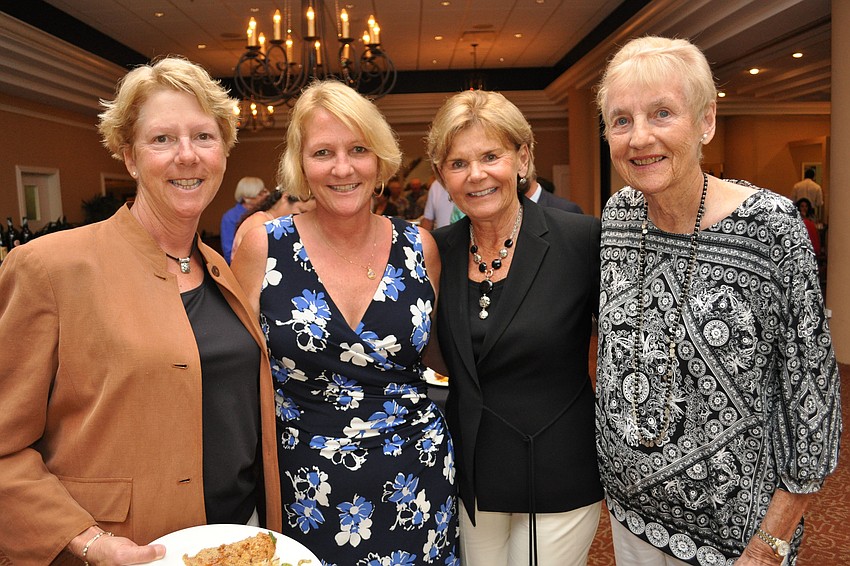 Becky Romich, Marty Reber, Ruthie Bley and Verna Reber