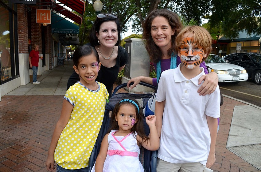 Millington Vestal, Katharine Vestal, Addison Oliva, Felipe Oliva and Brandee Sutphin