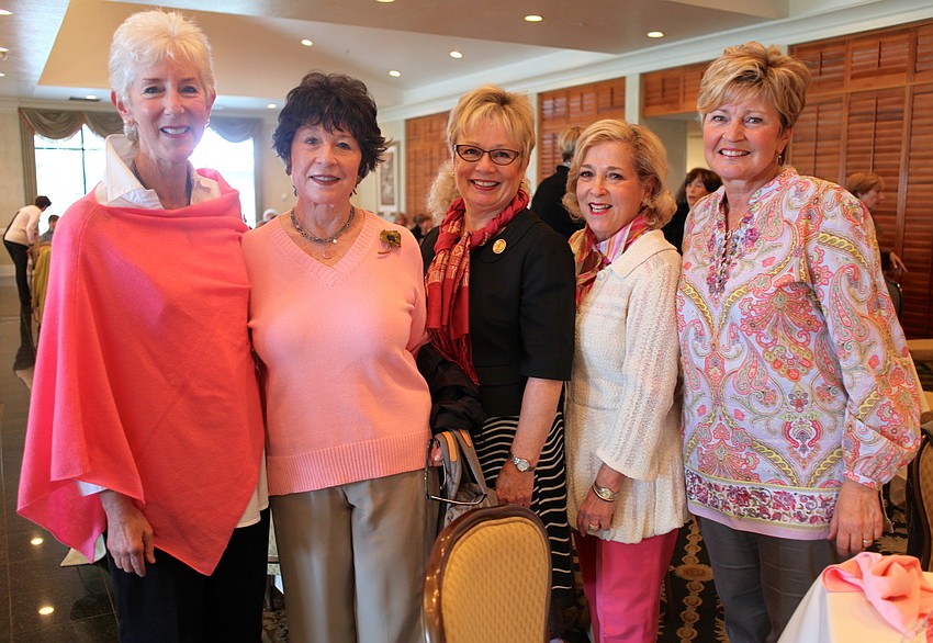 Evie Lichter, Linda Klein, Joy Stewart, Fremajane Wolfson and Brenda McDonald