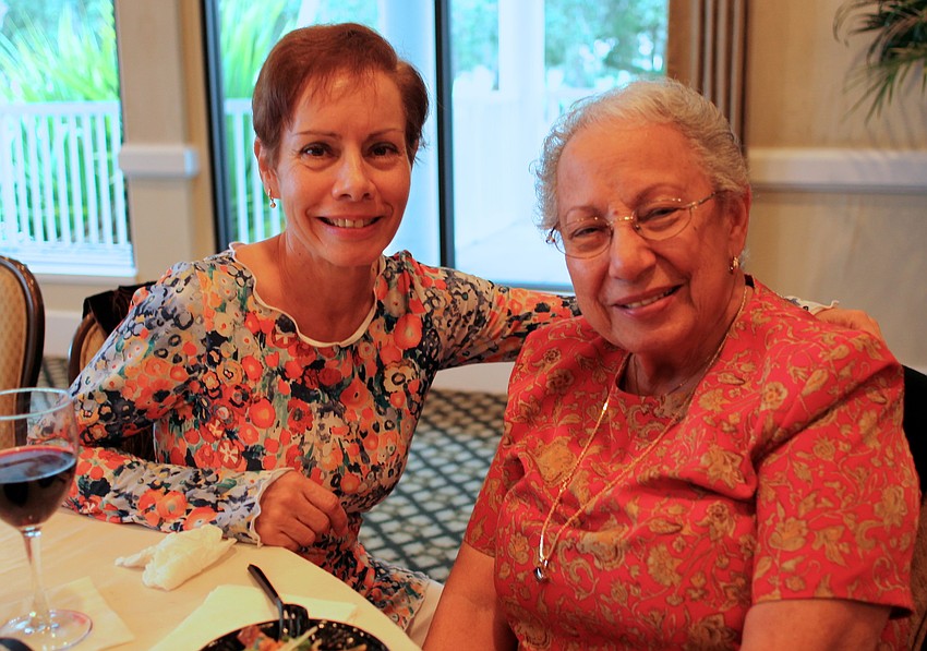 Fanny Younger with her mother, Blanca DiCecco
