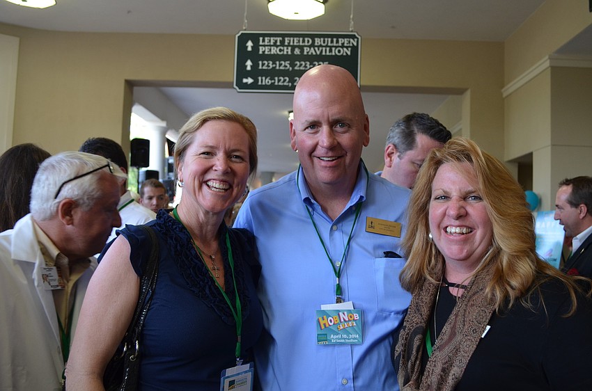 Teresa Taft, Mayor Shannon Snyder and Carrie Rasmussen