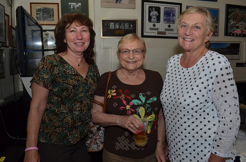 Midge McCarthy, Carol Eggers and Judy Fryer