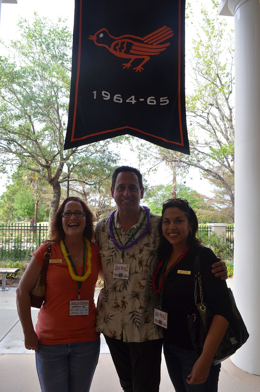 Michelle Straton, Eric Peters and Michelle Habbad