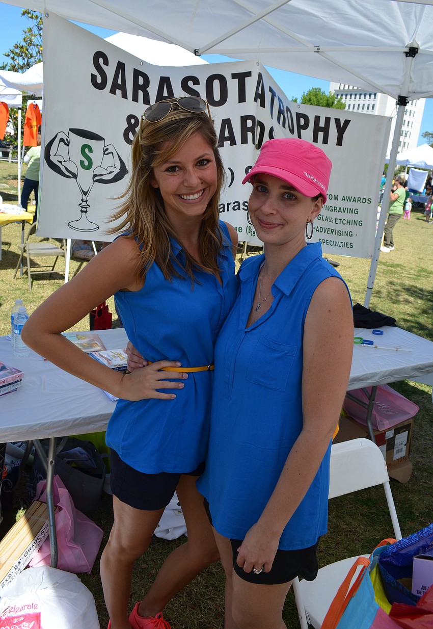 Amanda Brooks and Jamie Logan