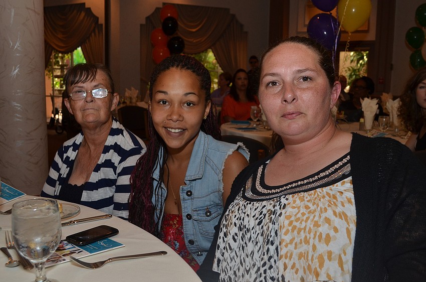 Angel Bowser, Caitlin Jones and Mary Wilson