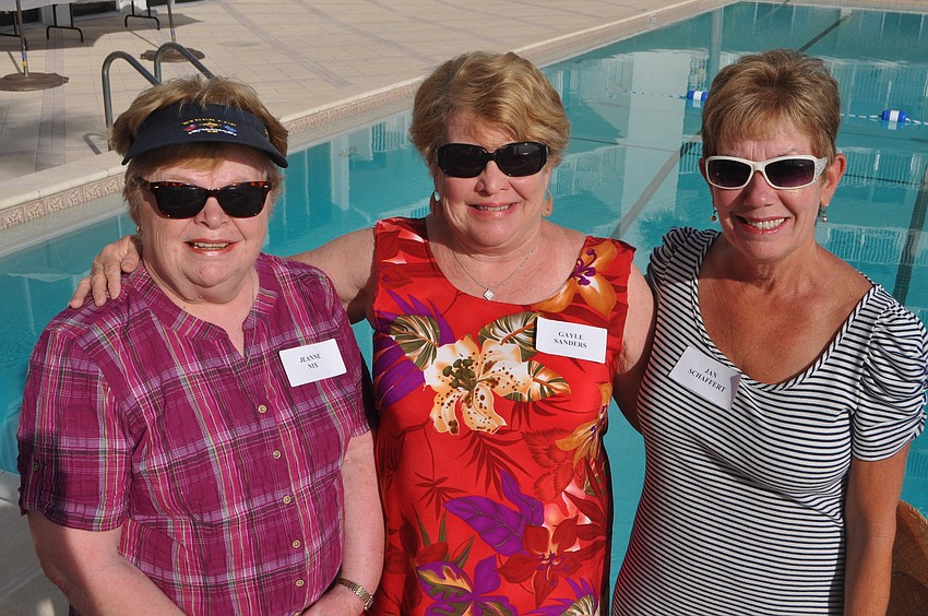Jeanne Nix, Gayle Sanders and Jan Schaffert