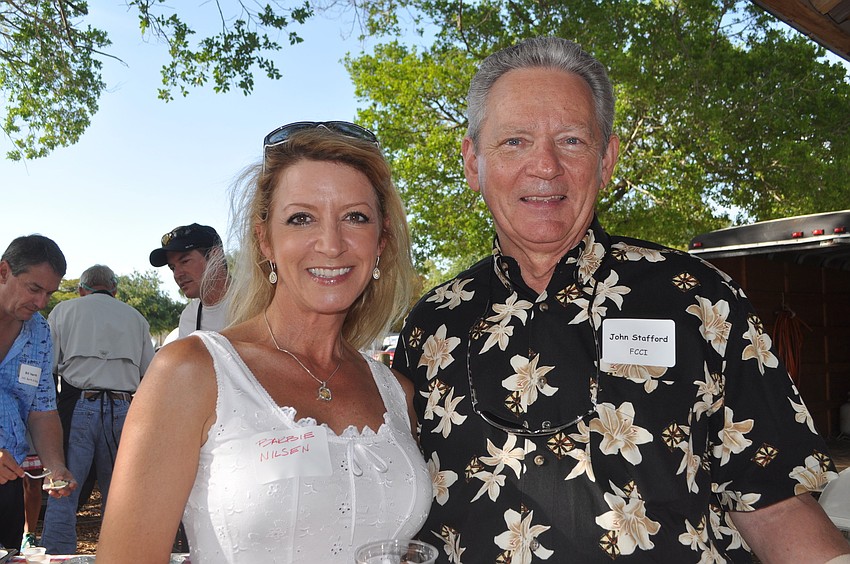 Barbie Nilsen and John Stafford