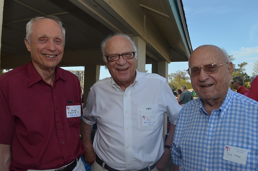 Bob Ferrell, Paul Neuhauser and Bob Spier