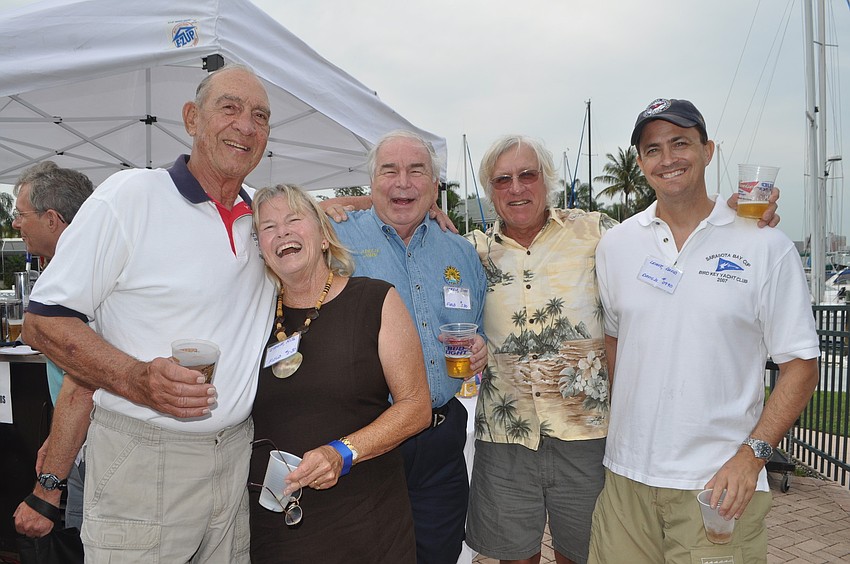 Frank Hanna, Rita and John Steele, Charlie Clifton and David Lemke