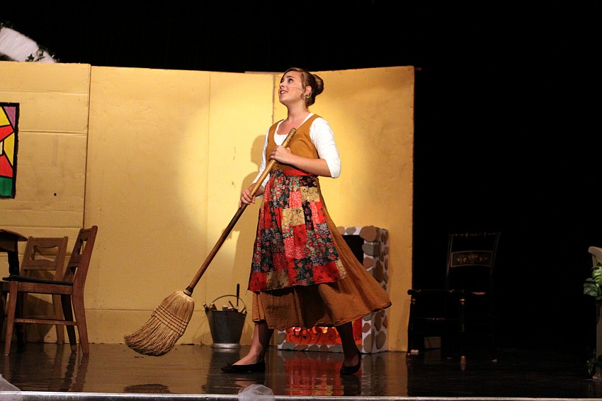 Cinderella, Paige Merriman, sings â€œIn My Own Little Cornerâ€.