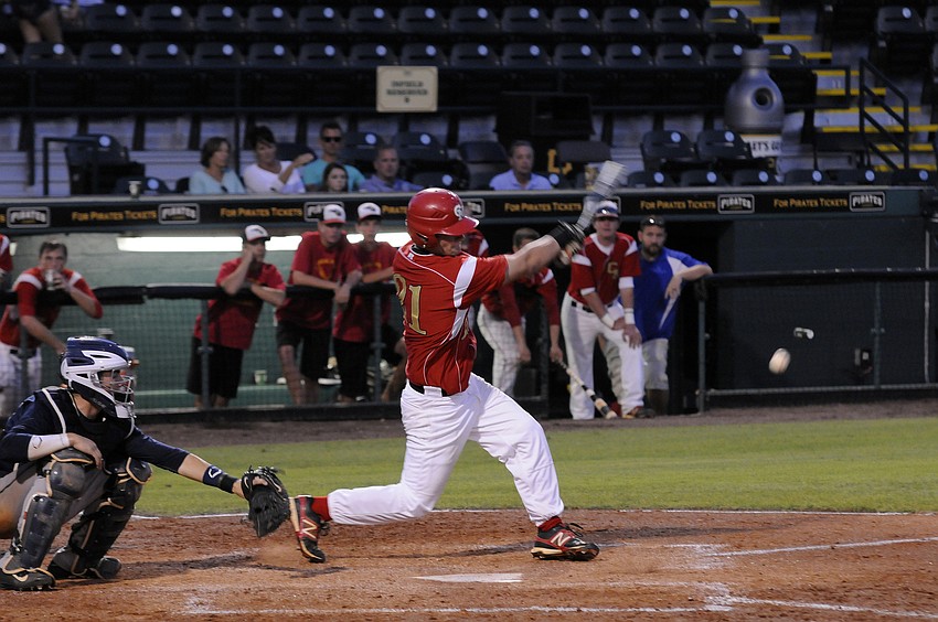 Cardinal Mooney senior Austin Bingham went 2-for-3 with a double and a walk.