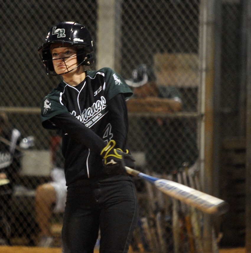 Lakewood Ranch senior Amber Wimmer went 3-for-3 with a double, three RBIs and a run scored.