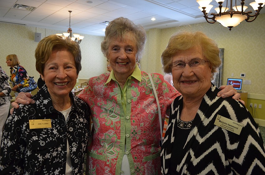 Ann Fleming, Phyllis Montmeat and Marge Hammond