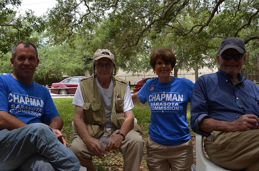 Rick Farmer, Walter Elwell, Susan Chapman and Bernie Gerstein
