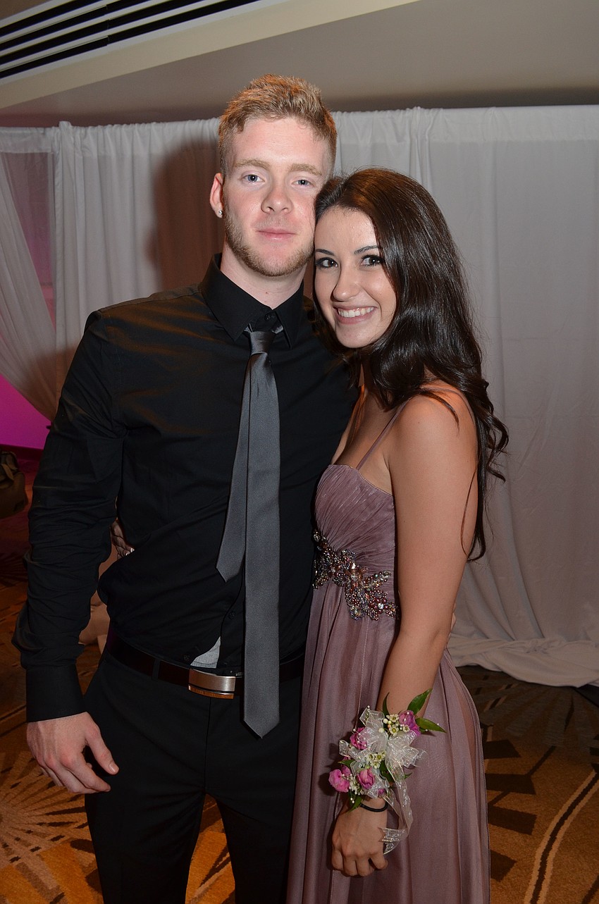 Justin O'Connor and Evelyn Herrera
