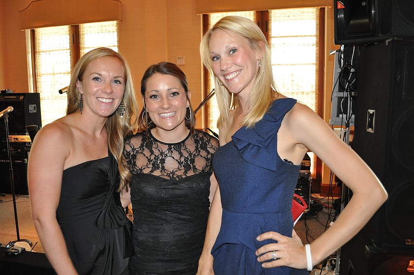 Jill Clapner, Amanda Chandler and Lindsey Ryan grew up with Kevin Swan.