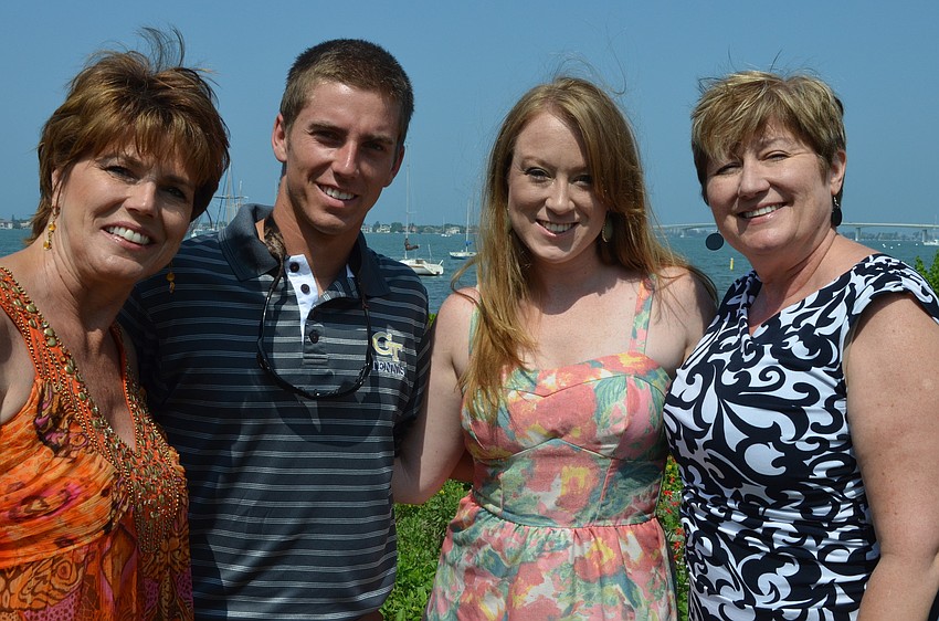 Debbie Edwards, Jennifer Edwards, Cindy Salem and Colin Edwards