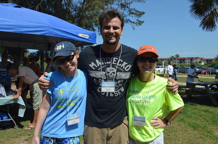 Kye Stauffer Morgan, Chuck Priest and Michelle Stauffer