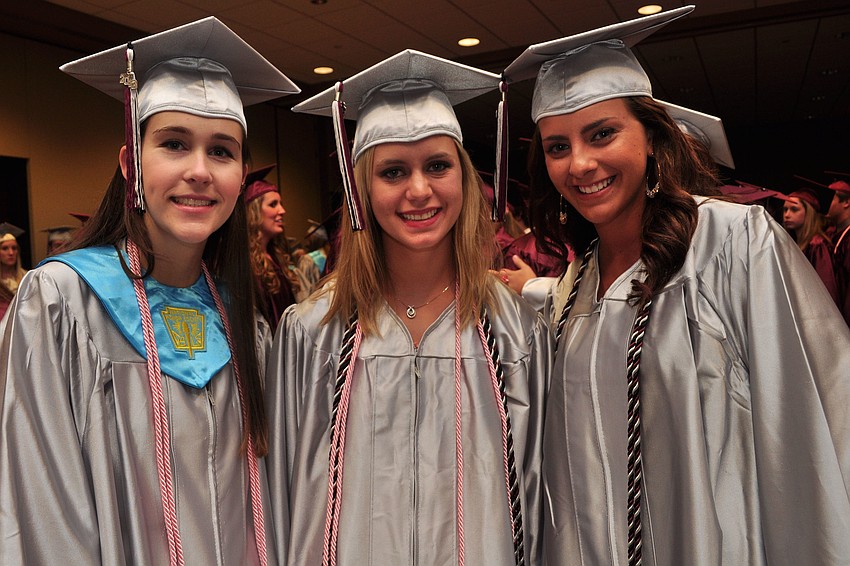 Alison Love, Kayla Lindsay and Mackenzie Lee