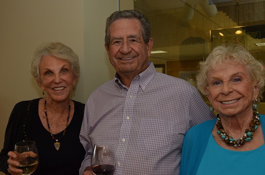 Lyn Deglman has lived at Plymouth Harbor for the past five years and Joe and JoAnn Iaria have lived there for the past seven years.