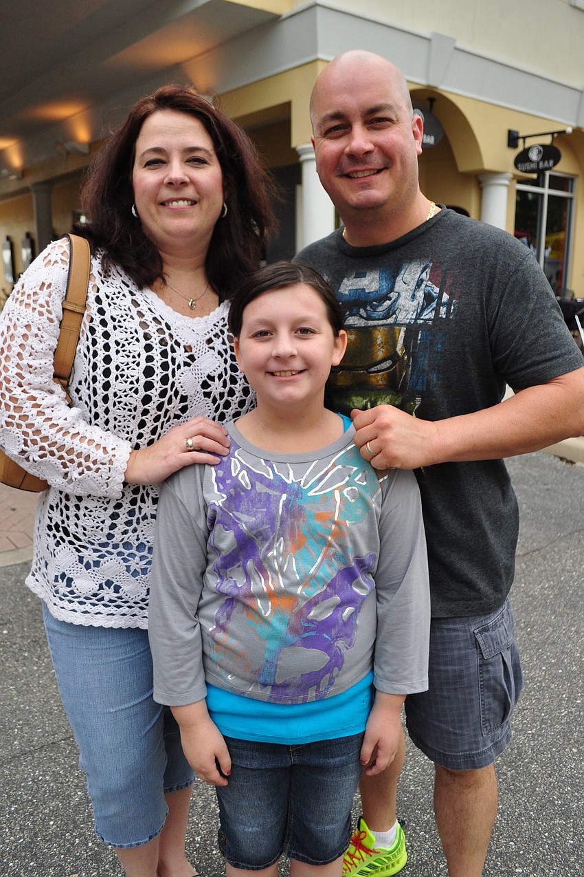 Kerri, Kelsey and Billy Cavanaugh live in Lakewood Ranch.