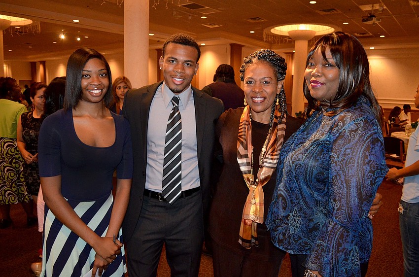 Krystal Davis, Sam Brown, Brenda Brown and Tracy Goodman