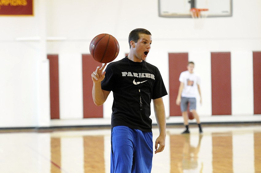 Former Cardinal Mooney guard Parker Del Medico helped lead this yearâ€™s camp.