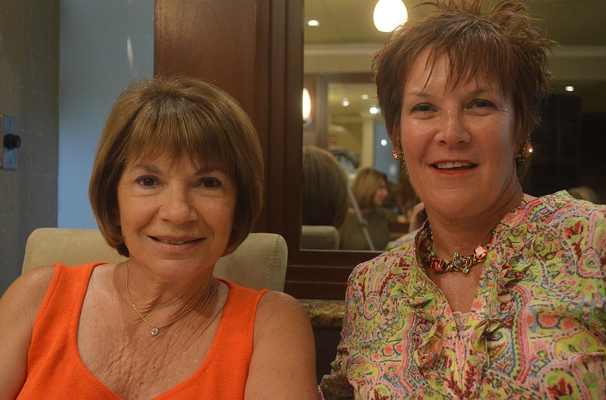 Bird Key resident Ronni Minnig and Siesta Key resident Tami Walsh