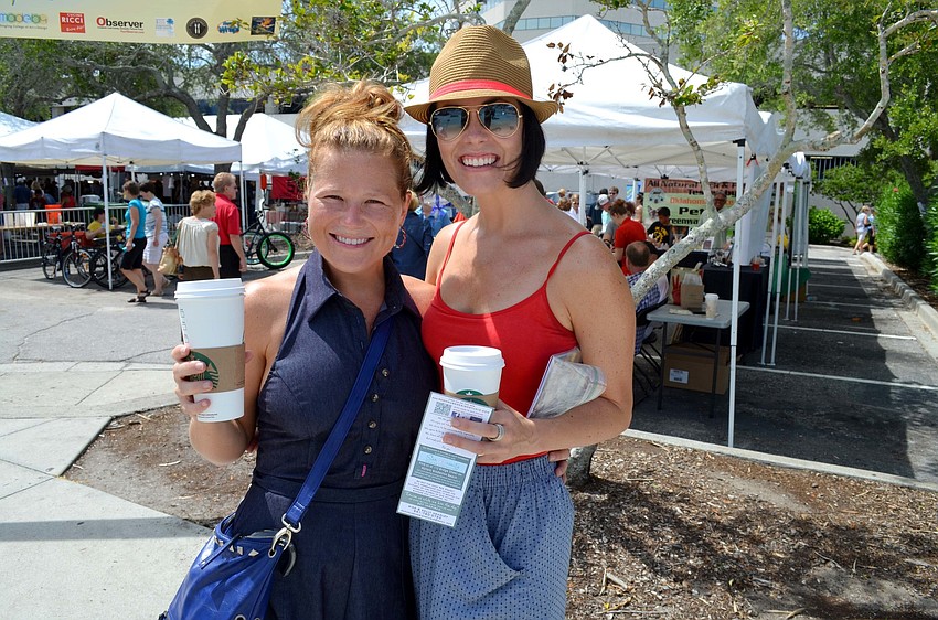Carey Anderson and Lauren Blackman