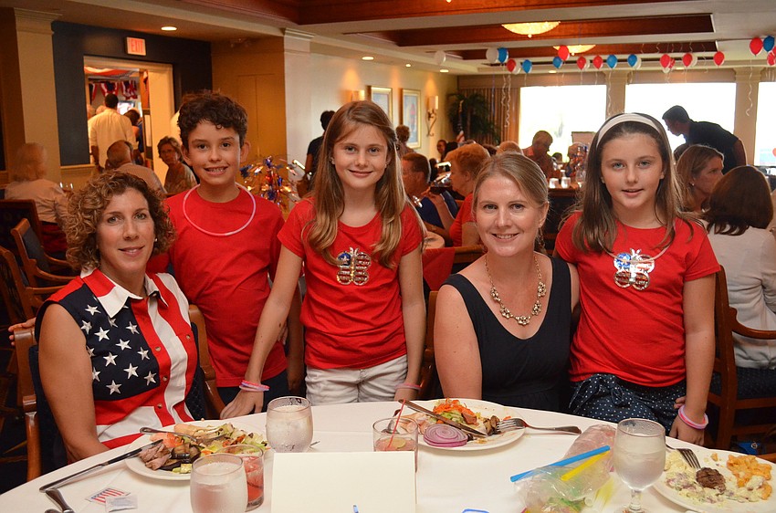 Andrea Fusco, Clayton Fusco, Hannah Swartz, Nicole Swartz and Ella Swartz