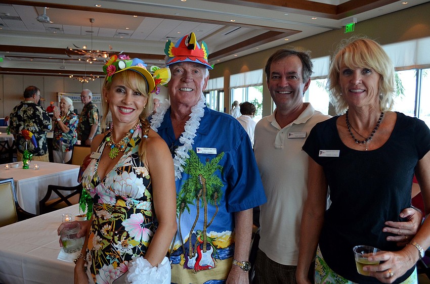 Sirlene and Jerry Bonney with Todd and Tamara Currey