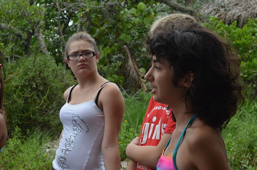 Maya Perez answers Mote Marine Laboratory Intern Kelly Munchâ€™s question.