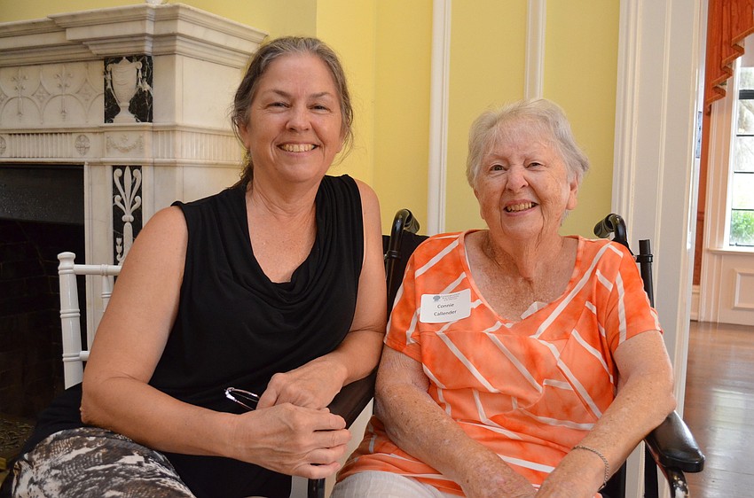 Pamela Callender and her mother Connie Callendar