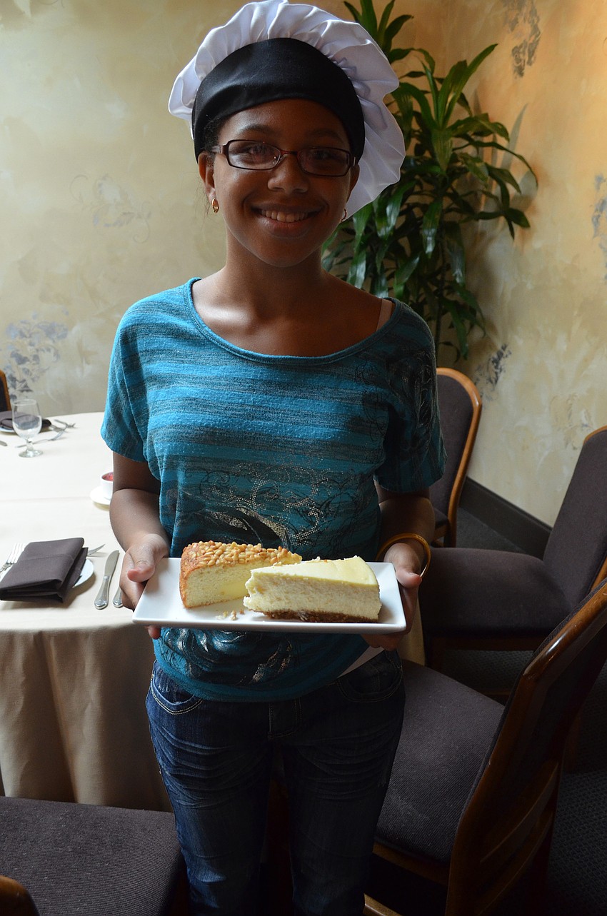Brianna Wall, 15, attends her 11th Chef Camp. She has now aged out of the program but hopes to one day become a pastry chef.