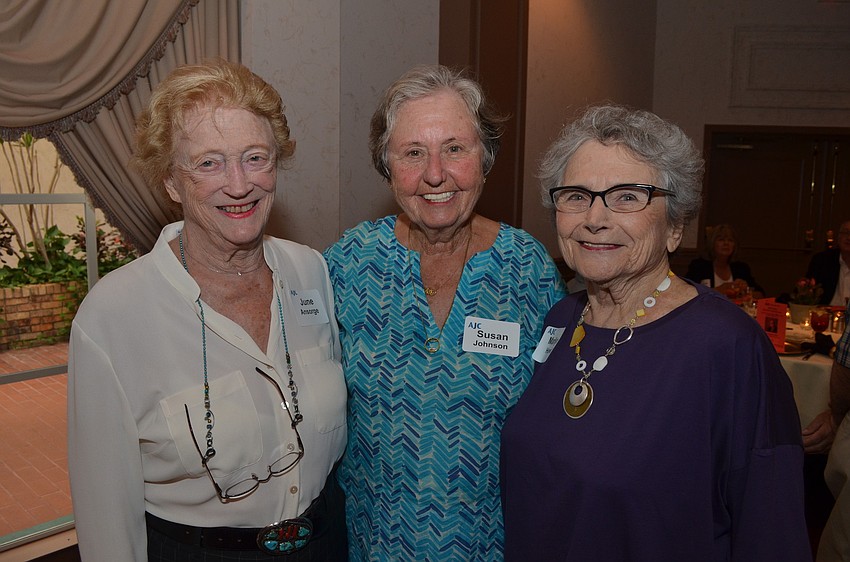 une Ansorge, Susan Johnson and Marilyn Harwell