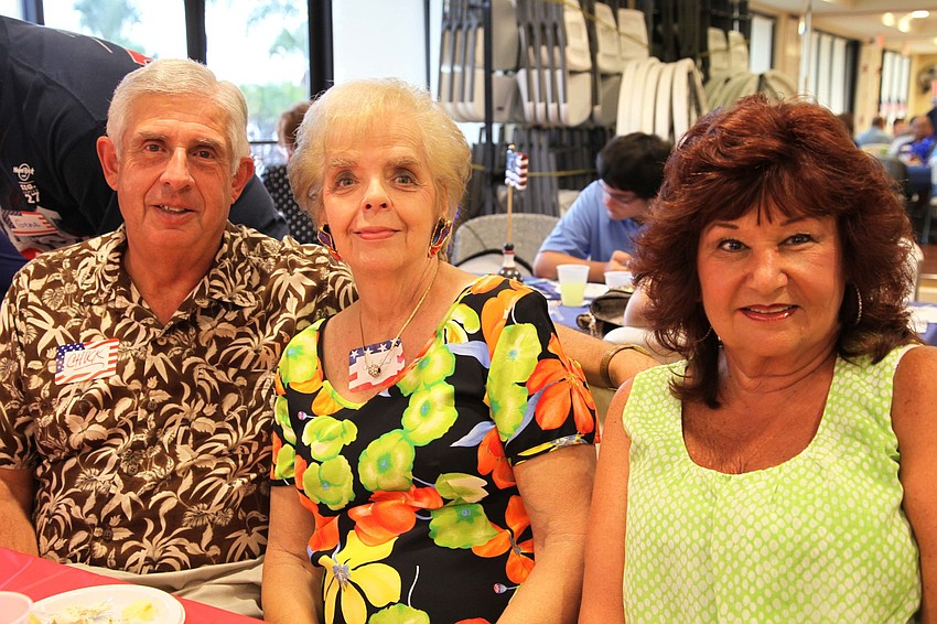 Chuck and Cathy Faust with Marilyn Tropp