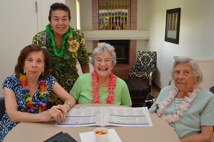 Julie Kroll, Venrie Cannici, Marie Portulano and Maria Cranor