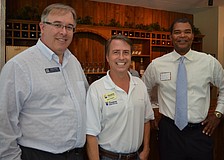 Chris Caswell, Dan Gagne and Ron Shields