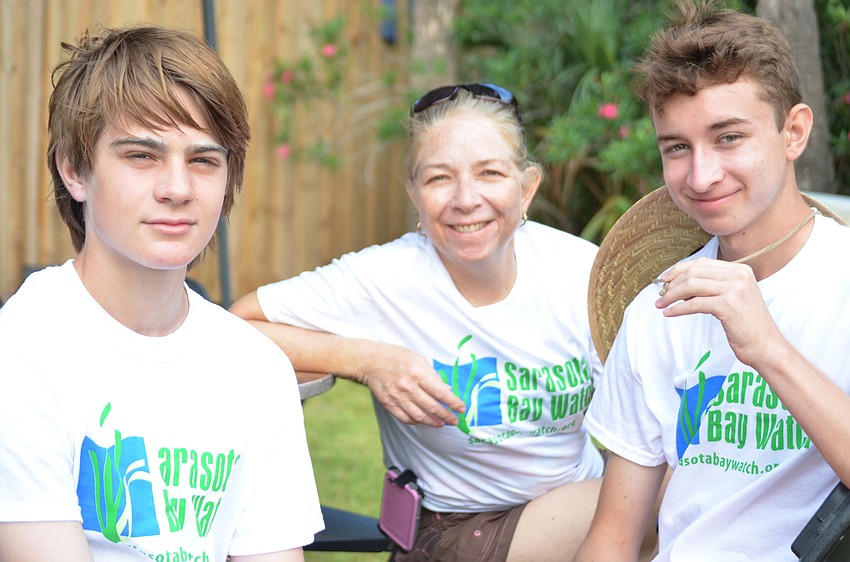 Max Arcard, Kathy Degrenier and Alex Degrenier