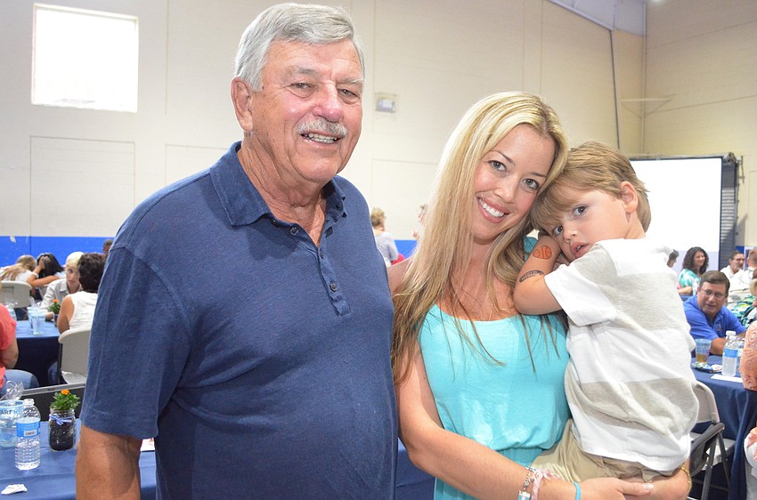 Dr. Thomas Cail with Kristy and Jaxon Cail