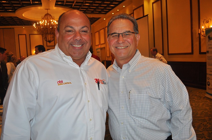 Angelo Ragone of NBI Suncontrol and Lemuel Sharp III of Sharp Properties, Inc.